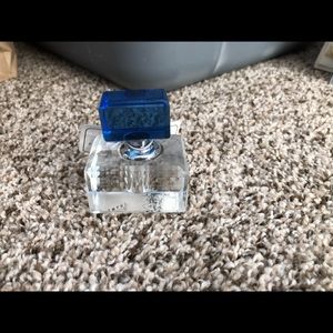 Murano glass display bottle